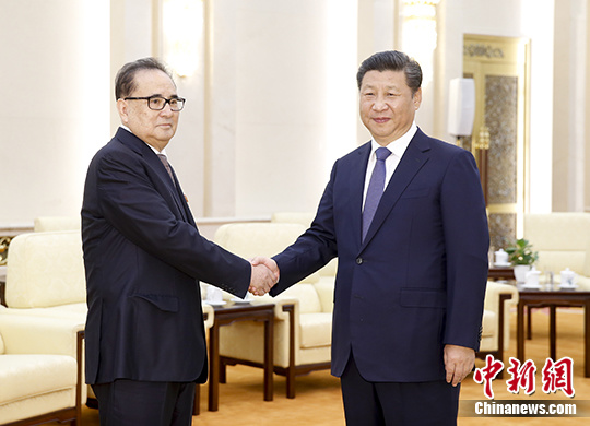 習(xí)近平會(huì)見朝鮮勞動(dòng)黨代表團(tuán)